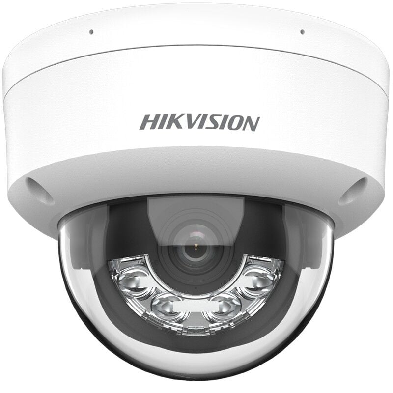 HIKVISION DS-2CD3141G2-LIUF 4MP 2.8MM SABİT LENS 30METRE SMART HYBRID ACUSENSE IP IK08 DOME KAMERA