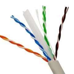 SENSEI S-CAT6UTP 23AWG 250MHZ 305 METRE GRI RENK PVC CAT6E NETWORK KABLOSU