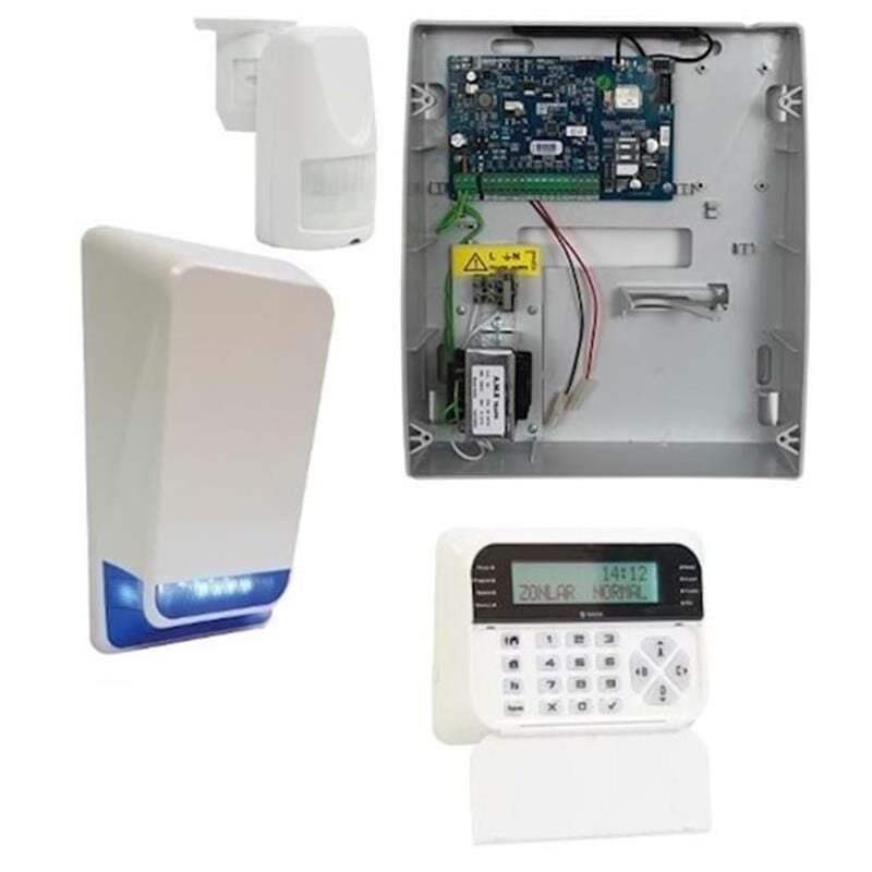 TEKNIM TSP-5334 LCD ETHERNET/NETWORKLU ALARM SETI AKU HARIC (UCRETSIZ MOBIL UYGULAMA)