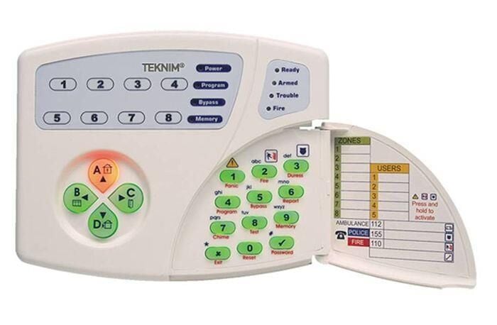 TEKNIM VPC-108 LED KEYPAD (VAP SERISI ICIN)