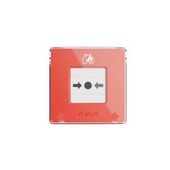 AJAX EN54 MANUALCALLPOINT KIRMIZI RENK JEWELLER KABLOSUZ YANGIN ALARM BUTONU