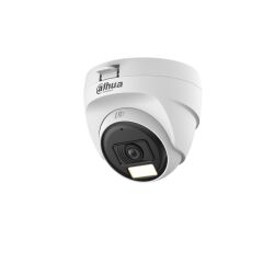 DAHUA HAC-T1A21-U-IL 2MP 2.8MM SABİT LENS 25 METRE IR / 20 METRE RENKLİ SMART DUAL LIGHT 4IN1 PLASTİK KASA DOME KAMERA