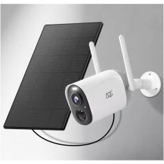 DCT CG7-S3A 2MP 3.3MM LENS IR LED / FULL COLOR DAHİLİ PİL ÇİFT YÖNLÜ KONUŞMA IP65 SOLAR PANEL WIFI KAMERA (VICO HOME)