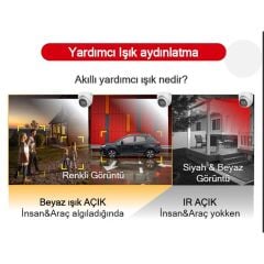 HIKVISION DS-2CE76D0T-EXLPF 2MP 2.8MM LENS 20 METRE SMART HYBRID LIGHT 4IN1 DOME KAMERA