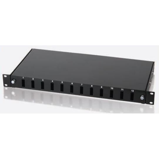 URANIUM PPR12PSCDX 12 PORT F/O SC DX RAL9005 BOŞ PATCH PANEL(10F-SB1U12PSCDX-REA)