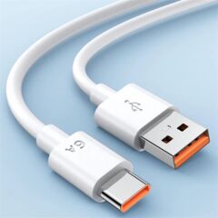 SENSEI 0.25 METRE USB TO TYPE-C 6A DATA VE ŞARJ KABLOSU (SNSDC-0.25M) (MFI UYUMLU DEGILDIR)