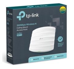 TP-LINK OMADA EAP115 1 PORT 10/100 2.4GHZ 300MBPS WIFI5 2X4DBI ANTEN TAVAN TİPİ ACCESS POINT (POWER ADAPTÖRÜ DAHİL)
