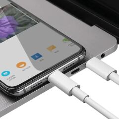 SENSEI 2 METRE TYPE-C TO TYPE-C PD 60W DATA VE ŞARJ KABLOSU (SNSPD60-2M) (MFI UYUMLU DEGILDIR)