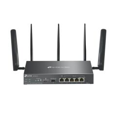 TP-LINK OMADA ER706W-4G AX3000 1XGIGABIT SFP WAN/LAN PORT 1XGIGABIT RJ45 WAN PORT 4XGIGABIT WAN/LAN RJ45 VPN ROUTER