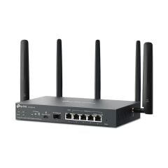 TP-LINK OMADA ER706W-4G AX3000 1XGIGABIT SFP WAN/LAN PORT 1XGIGABIT RJ45 WAN PORT 4XGIGABIT WAN/LAN RJ45 VPN ROUTER