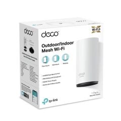 TP-LINK DECO X50-OUTDOOR AX3000 MESH EV WIFI6 SİSTEMİ (TEKLİ)