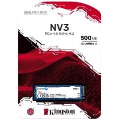 500 GB KINGSTON NV3 M.2 NVME PCIE GEN4 5000/3000MBS SNV3S/500G