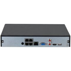 DAHUA NVR2104HS-P-4KS3 4 KANAL POE H265+ 1 SATA WIZSENSE NVR KAYIT CİHAZI