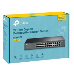 TP-LINK LS1024G 24 PORT GIGABIT MASAÜSTÜ RACKMOUNT SWITCH