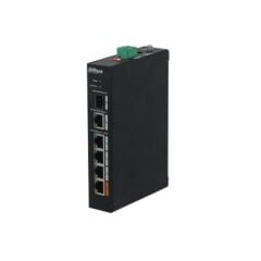 DAHUA PFS3106-4ET-60-V2 4 PORT 10/100 + 1XGB RJ45/1XGB SFP UPLINK 250 METRE 60W POE ENDÜSTRİYEL SWITCH