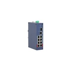DAHUA CHS4110-8ET-110 8 PORT 10/100+1XGB RJ45/1XGB SFP UPLINK 110W POE CLOUD YÖNETİLEBİLİR ENDÜSTRİYEL SWITCH
