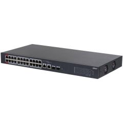 DAHUA CS4226-24ET-240 24 PORT 10/100 PORT 240W POE + 2XGIGABIT RJ45/2XSFP COMBO YÖNETİLEBİLİR RACKMOUNT SWITCH