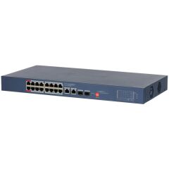 DAHUA CS4220-16GT-240 16 PORT GIGABIT + 2XGB RJ45/2XGB SFP UPLINK CLOUD YÖNETİLEBİLİR 240W POE RACKMOUNT SWITCH