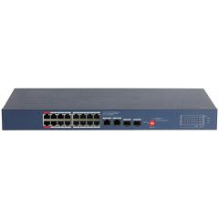 DAHUA CS4220-16GT-240 16 PORT GIGABIT + 2XGB RJ45/2XGB SFP UPLINK CLOUD YÖNETİLEBİLİR 240W POE RACKMOUNT SWITCH