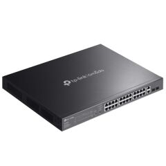 TP-LINK OMADA ES228GMP 24 PORT GIGABIT+ 2XGB SFP+2XGB RJ45 UPLINK CLOUD L2 YÖNETİLEBİLİR 384W POE RACKMOUNT SWITCH