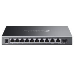 TP-LINK OMADA ES210GMP 10 PORT GIGABIT + 8PORT POE+ YÖNETİLEBİLİR 123W POE METAL KASA SWITCH