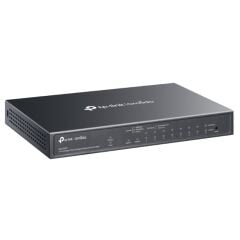 TP-LINK OMADA ES210GMP 10 PORT GIGABIT + 8PORT POE+ YÖNETİLEBİLİR 123W POE METAL KASA SWITCH
