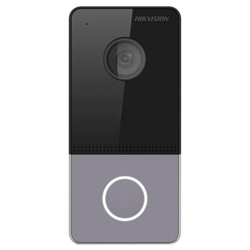 HIKVISION DS-KV6103-PE1(B) 2MP TEK ABONE WIFI VİLLA TİPİ IP65 PLASTİK KASA POE INTERKOM BUTONU