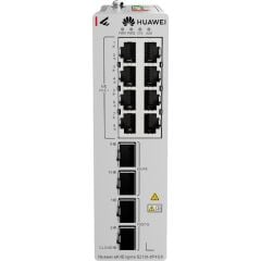 HUAWEI EKITENGINE S210I-8P4SX 8 PORT GIGABIT+2X2.5GB 2X10G SFP+ CLOUD YÖNETİLEBİLİR L2+ ENDÜSTRİYEL 240W POE SWITCH