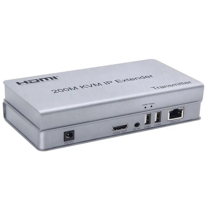 SENSEI HDTV-EXTENTION 200 METRE 1080P CAT6 KVM EXTENDER(HDMI-USB-IR-AUDIO)