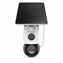 TIANDY TC-H363U SPEC:9DA-4 3+3MP 4MM LENS 30 METRE DUAL LIGHT İNSAN VE ARAÇ ALGILAMA KİŞİ TAKİP PAN&TILT 4G SOLAR KAMERA