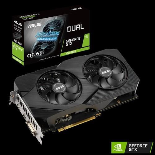 ASUS GEFORCE DUAL-GTX1660S-O6G-EVO 6GB GDDR6 192BIT 1XHDMI 1XDVI EKRAN KARTI