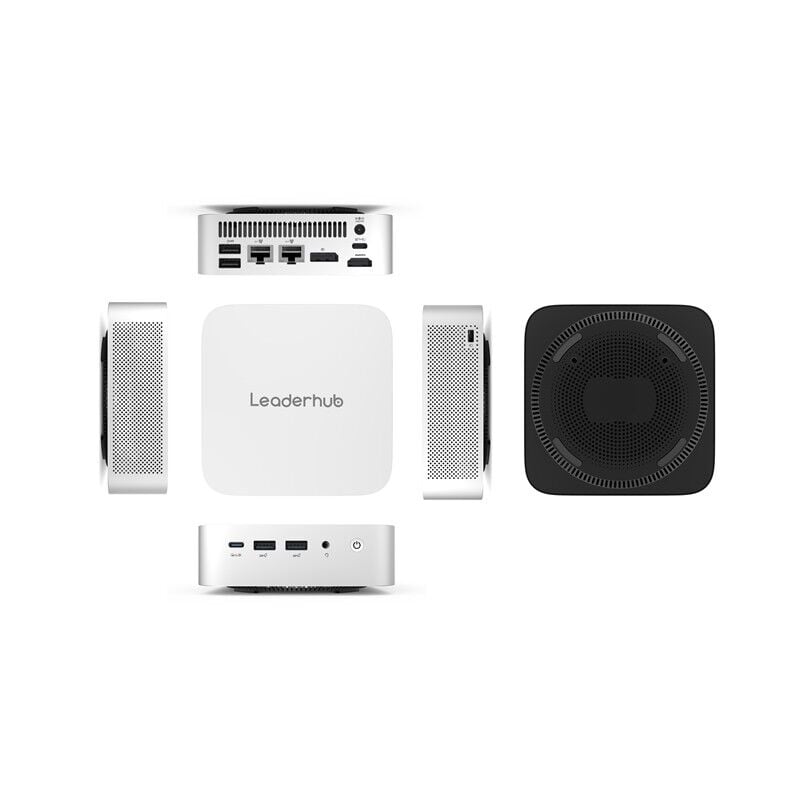 LEADERHUB AD8 32GB 1TB SSD RYZEN7 H255 Wİ-Fİ BT W11 PRO MİNİ PC