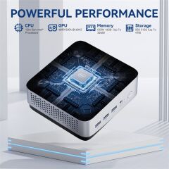 LEADERHUB LP5C I5-12450H 16GB 512SSD WIN11 PRO MINI PC GÜMÜŞ