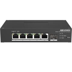 HIKVISION DS-3T1306P-SI/HS 4 PORT 10/100+1 PORT RJ45/1 PORT SFP UPLINK YÖNETİLEBİLİR 60W POE ENDÜSTRİYEL SWITCH