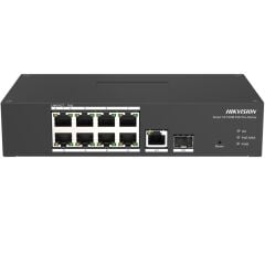 HIKVISION DS-3T1310P-SI/HS 8 PORT 10/100+1 PORT RJ45/1 PORT SFP UPLINK YÖNETİLEBİLİR 120W POE ENDÜSTRİYEL SWITCH