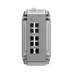 RUIJIE REYEE RG-NIS3100-8GT2SFP-HP 8 PORT GIGABIT +2X1GB SFP ENDUSTRIYEL 240W POE SWITCH