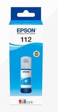 EPSON C13T06C24A 112 CYAN MÜREKKEP KARTUŞ 6.000 SAYFA 70ML L15160 L15150