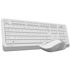 A4 TECH FG1010 BEYAZ Q MM 2.4G KABLOSUZ KLAVYE MOUSE SET