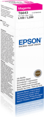 EPSON C13T66434A T6643 MAGENTA MÜREKKEP (L110-L200-L550-L355)