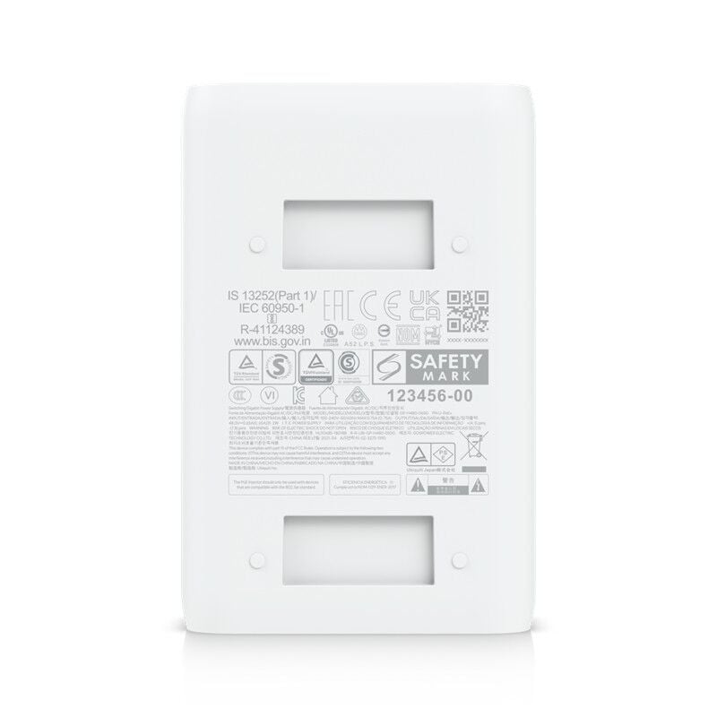 UBIQUITI U-POE+ 48VOLT 30WATT GIGABIT PORT POE ADAPTÖR