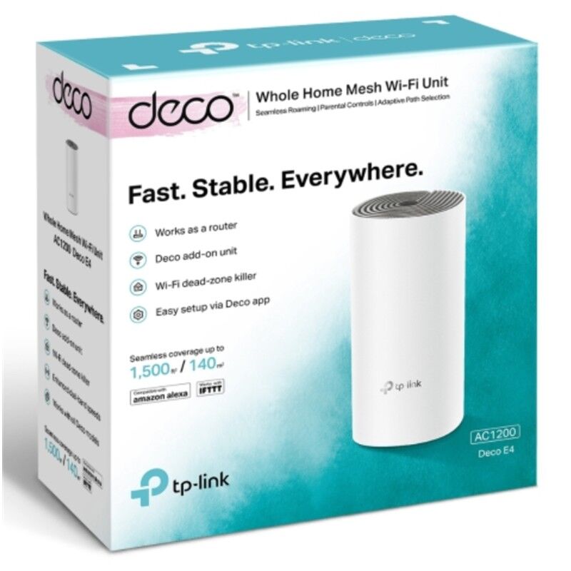 TP-LINK DECO E4 1200MBPS MESH WI-FI SİSTEMİ (TEKLİ)