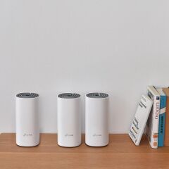 TP-LINK DECO E4 1200MBPS MESH WIFI SİSTEMİ (ÜÇLÜ)