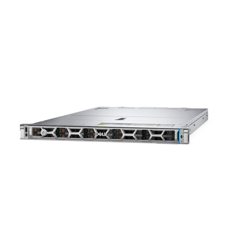 DELL POWEREDGE EMEA_PER470_SPL1 1U 1X XEON 6507P 1X32GB 8X2.5'' 1X480GB SSD 2X1100W 3 YIL YERİNDE GARANTİ