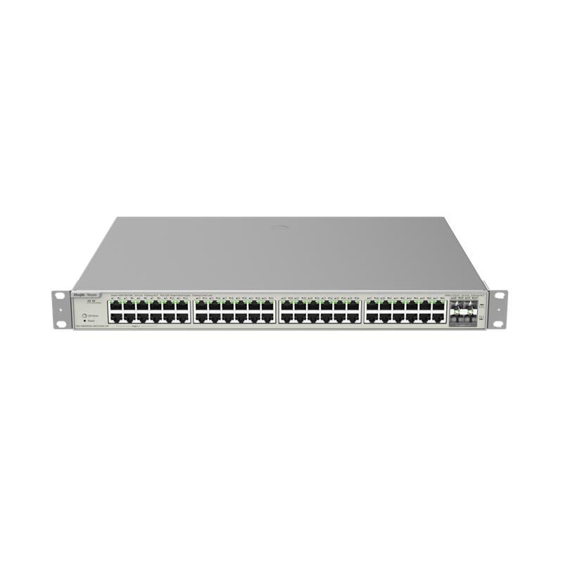 RUIJIE REYEE RG-NBS5200-48GT4XS-UP 48 PORT GIGABIT+ 4X10GB SFP+ UPLINK L3 YÖNETİLEBİLİR 740W POE RACKMOUNT SWITCH