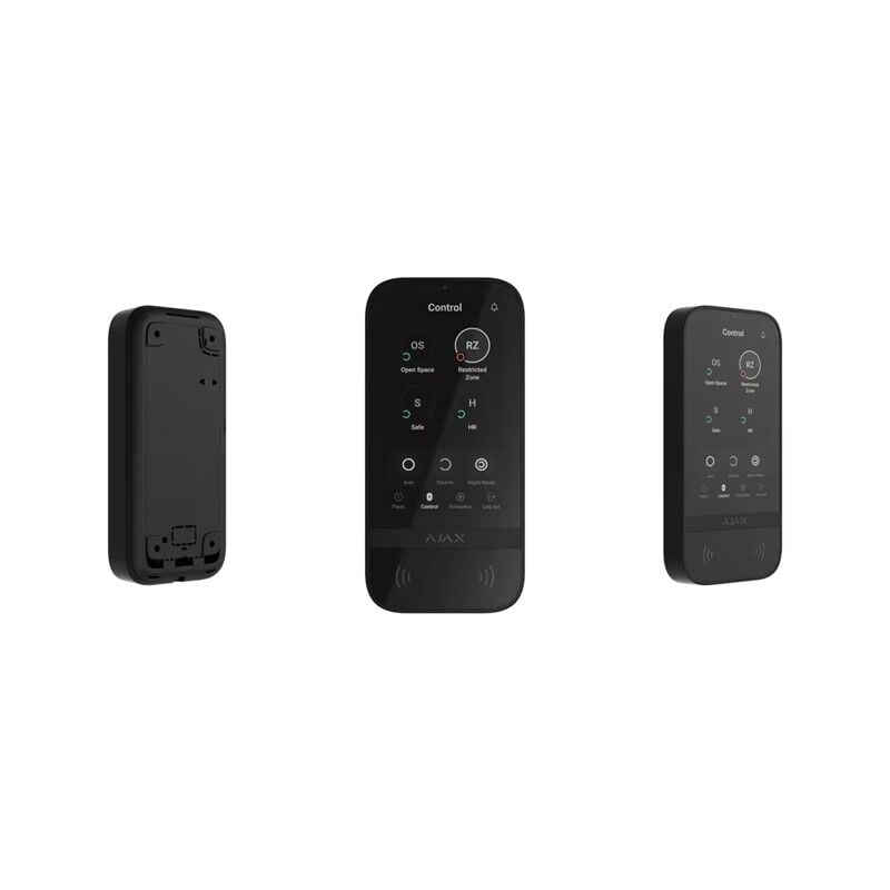AJAX KEYPAD TOUCHSCREEN KABLOSUZ DOKUNMATİK TUŞ TAKIMI SİYAH RENK