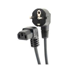 SENSEI EU POWER CORD L TİPİ (UST) 3X0.75MM 220V 90 DERECE 1.5 METRE POWER KABLO