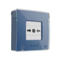 AJAX MANUALCALLPOINT MAVİ RENK JEWELLER KABLOSUZ YANGIN ALARM BUTONU