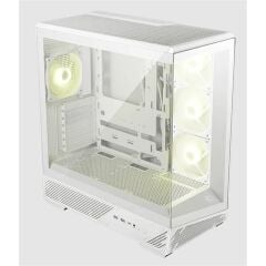 MSI MAG PANO 130R PZ TEMPERLİ CAM 3X120MM REVERSE ARGB 1X120MM ARGB FAN ATX PANORAMİK GAMİNG BİLGİSAYAR KASASI