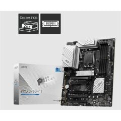 MSI PRO B760-P II DDR5 7200MHZ 1XHDMI 1XDP 2XM.2 USB 3.2 ATX 1700P (12. / 13. VE 14. NESİL İŞLEMCİ UYUMLU)