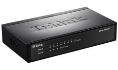 D-LINK DES-1008P/C1A 8X10/100 (4 PORT POE) METAL KASA 62W POE SWITCH
